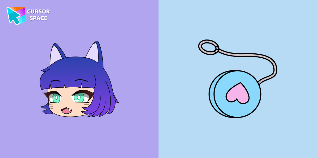NPC in Gacha Life - Lado cursor pack